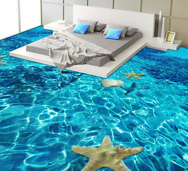 3d bedroom floor tiles for realistic view