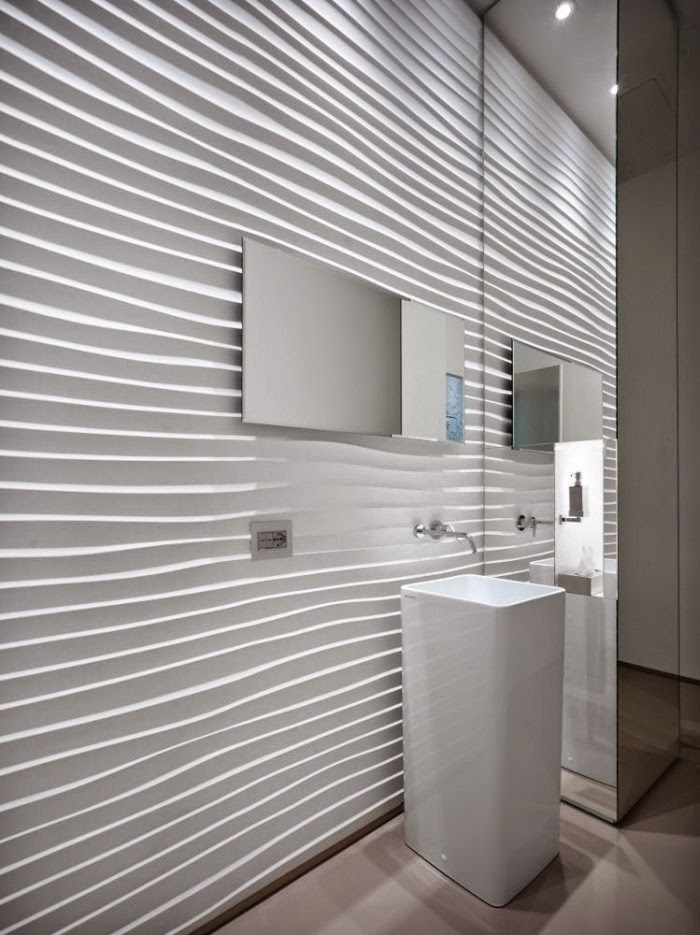 3D decorative wall panels for bathroom 2017
