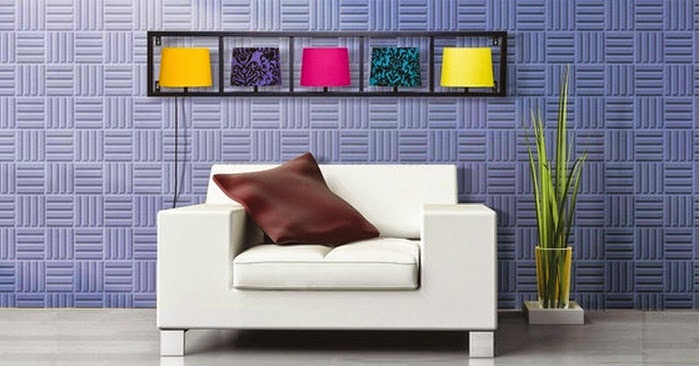 3D decorative wall panels ideas for modern living room 2017