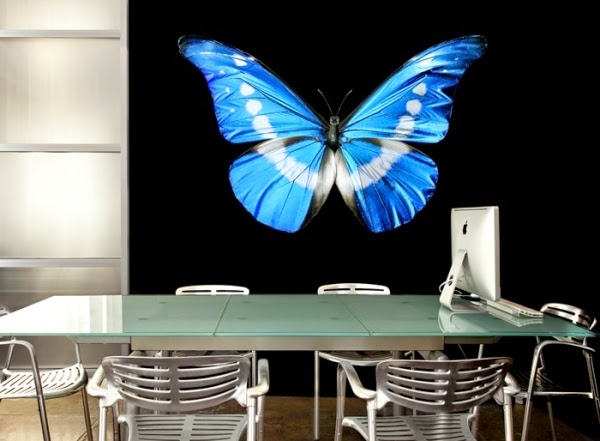 butterfly 3D wall art stickers, vinyl 3D wall stickers