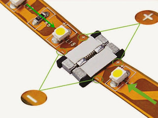 How to connect the LED light strips with connectors LED light strips