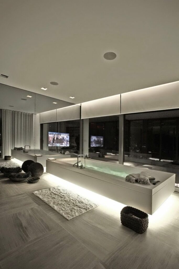 modern LED lights