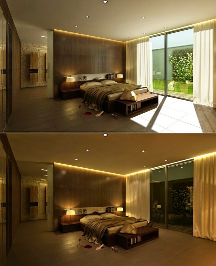 modern LED lights