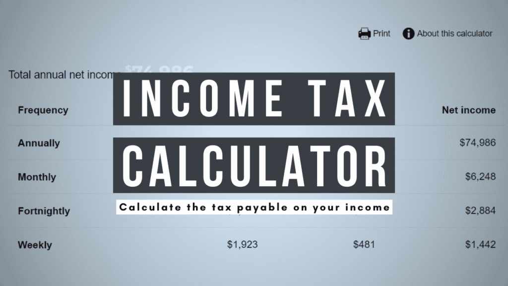 Income Tax Calculator Australia: How Investors Estimate After-Tax Returns